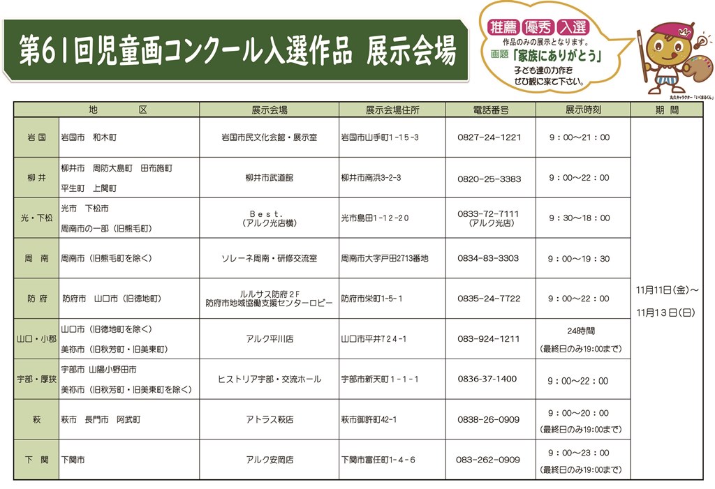 展示会場